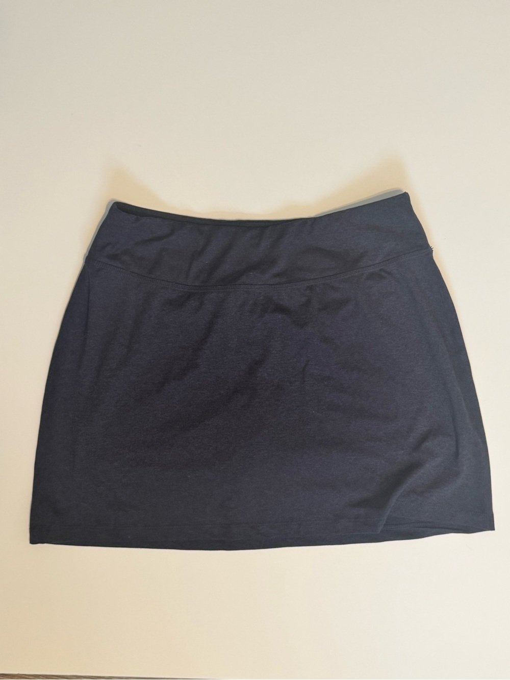 Tangerine Navy Stretch Mini Skort | tennis pickleball athleisure summer active